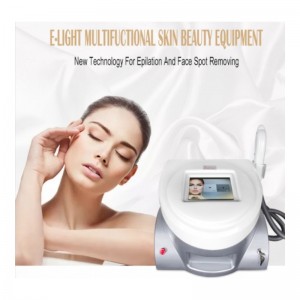 جهاز ليزر لإزالة الشعيرات والتصبغات والنمش بتقنية E light+ SHR