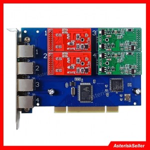 كرت شبكة Planet FXO 4 Ports Card IPX-21FO