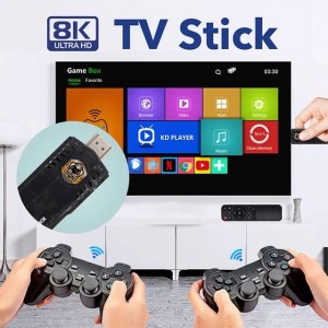 جهاز العاب اتاري تي في بوكس GAME TV  BOX x8