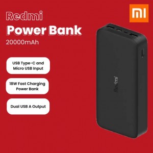 بور بانك من شاومي Redmi Power Bank 20000mAh