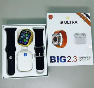 ساعة ذكية + سماعات  i9 ultra smart watch 2.3inch